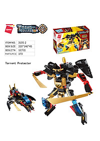 Đồ chơi xếp hình, lắp ráp Qman 3105 – Người băng sao hỏa (908 mảnh ghép)