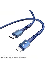 Cáp Sạc Hoco X71 PD20W 3A Type-C Ra Cổng Dành Cho IP Dây Dài 1m - Hàng Chính Hãng