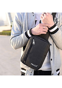 Combo Balo Ulzzang Hàn Quốc Và Túi Đeo Mini Praza - BL185DC095 (Đen)