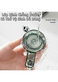 Móc Treo Hút Chân Không Bắc Âu Siêu Dính Chống Thấm Nước - Treo Chìa Khóa, Khăn Tắm, Vật Dụng MÀU NGẪU NHIÊN - HÀNG CHÍNH HÃNG MINIIN