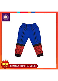 Bộ đồ siêu nhân nhện cho bé trai từ 12-43Kg tay dài quần dài-Chất liệu thun cotton-HNStore