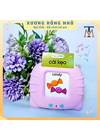 Máy đọc thẻ song ngữ Anh Việt flashcard 255 thẻ 510 từ vựng và 12 chủ đề 