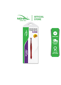 Nhíp Inox Đầu Xéo Nhổ Lông Mày Cao Cấp Kềm Nghĩa N.425