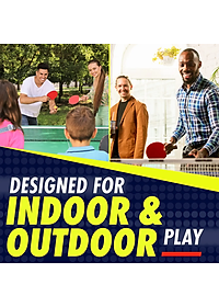 Vợt bóng bàn combo 2 chiếc tặng kèm 3 quả bóng và túi đựng - chính hãng dododios - Thiết kế chuẩn quốc tế