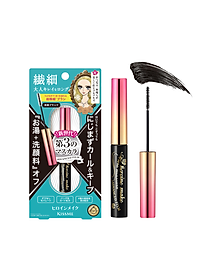 Mascara Siêu Bền Chống Trôi Làm Tơi Và Dày Rậm Làn Mi Mỏng Kissme Heroine  (2 Màu)