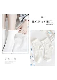 SET 5 ĐÔI TẤT VỚ NƠ NỮ DỄ THƯƠNG MÃ 50 DÀNH CHO NỮ