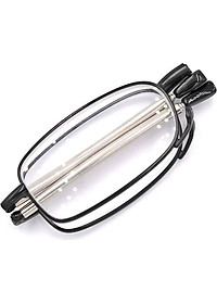 Kính lão gọng xếp 868 màu đen tròng lão 3.5 độ_nam
