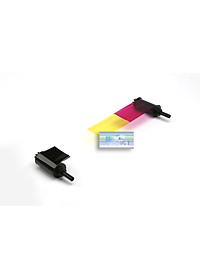 Ruy băng mực màu YMCKO máy in thẻ nhựa NISCA PR-C101 - Hàng chính hãng