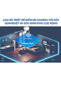Camera Wifi TP-Link Tapo C220 Độ Phân Giải 2K QHD Quay/Quét 360 Độ Giám Sát An Ninh - Hàng Chính Hãng