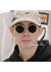 Kính râm Mắt Tròn Thầy Bói/ Thầy Đồ Thời Trang Hàn Quốc Cao Cấp