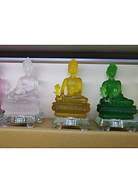 Bộ tượng phật dược sư lưu ly 7 màu