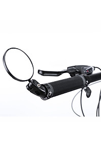Gương Kính Chiếu Hậu Xe Đạp GXD-ML03 cho xe đạp có lỗ tay cầm phi 18-22mm xoay 360 Độ giúp quan sát phía sau xe đạp  (Mặt Gương Cầu Lồi) - Mai Lee