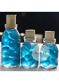 200g ĐÁ XANH PHỦ MỜ LÓT NỀN BỂ CÁ - ĐÁ THẦN KÌ - ĐÁ TRANG TRÍ HỒ CÁ