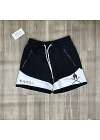 Quần đùi nam tập gym DO GYM SHOP quần ống rộng chất thun poly thoáng mát khi chơi thể thao