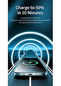 Ốp Lưng Mag safe Trong Suốt MIPOW TEMPERED GLASS Dành Cho iPhone 13 Mini, Iphone 13/ 13 Pro, 13 Pro Max - Hàng Chính Hãng