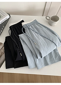 Quần ống rộng nữ, chất liệu Lụa gió cao cấp, mềm mịn, mát mẻ, Quần dài nữ form rộng thoải mái form 40-62 kg