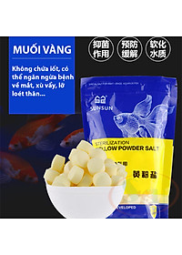 Viên nén muối khoáng Sunsun Sterilization Salt xử lý bệnh dưỡng cá tép