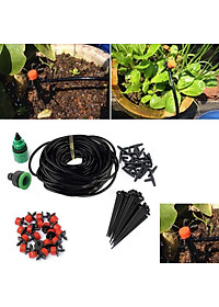 Bộ KIT Tưới Cây Nhỏ Giọt 8 Tia 30 Béc Vòi 25M Cao Cấp AZONE