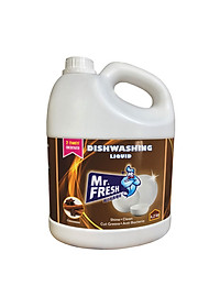 Combo 1 can Nước rửa bát đậm đặc  4.2l  và 1 chai 800ml Mr.fresh hương quế