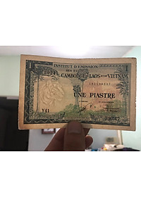 Tiền cổ đông dương, Viện phát hành 1 đồng, 3 nước Việt Nam, Lào và Campuchia