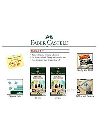 Đất Sét Dính TACK-IT - Faber-Castell 187052 30g-GR