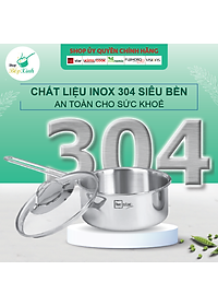 Bộ nồi và chảo chống dính vân đá 3 lớp đáy liền inox 304 cao cấp Fivestar Plus 5 món quai oval nắp kính , tặng 1 sạn inox
