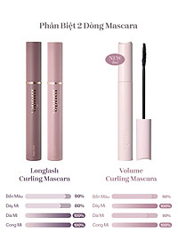 Mascara Chuốt Dày Mi Định Hình Mi Tốt Mude Inspire Volume Curling Mascara (8ml)