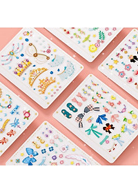 Đồ chơi Trang Điểm Cắt Dán và Tô Màu Nước - Mideer Makeup Manual
