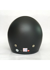 Nón bảo hiểm 3/4 kính âm Royal M139 Đen nhám cao cấp Lót tháo rời, che hết mặt