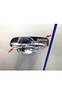 Tay Nắm , Hõm Cửa Xe Toyota Innova 2008-2009-2010-2011 Mạ Crom Cao Cấp