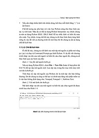 Giáo Trình Lập Trình Python (ĐHSP)