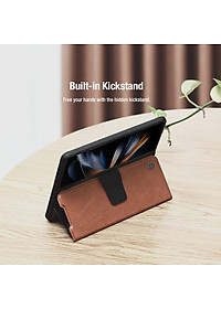 Bao da dành cho Galaxy Z Fold 5 Nillkin Aoge-hàng chính hãng