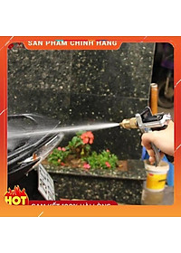 Bộ vòi xịt tăng áp 3 lần rửa xe tưới cây điều chỉnh mức nước tiết kiệm nước đa năng 206400