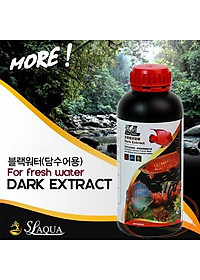 Nước đen dưỡng cá SL-Aqua Dark Extract For Fish bổ sung fulvic humic black water bể cá tép cảnh