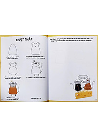 Sách Vẽ Theo Phong Cách Kawaii Với 5 Bước Đơn Giản - Thế Giới Động Vật