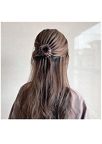 Kẹp tóc tổ chim nhựa đa năng, cặp búi tròn phong cách Hàn Quốc, phụ kiện tóc KT020 - Filibra