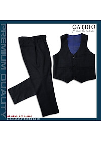 BỘ VEST BÉ TRAI CATRIO PCT28568/7 LÀ BỘ COMPLE TRẺ EM TỪ 2 TUỔI ĐẾN 11 TUỔI (12KG ĐẾN 43KG) THUỘC BST QUẦN ÁO TRẺ EM CATRIO MÙA TIỆC CƯỚI LỄ TẾT SANG TRỌNG