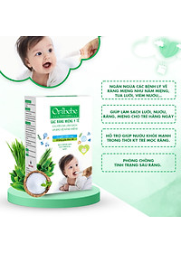 Gạc Rơ Lưỡi Cho Bé Oribebe Giúp Vệ Sinh Răng Miệng Làm Sạch Và Bảo Vệ Lưỡi Nướu Cho Bé Hộp 30 gói