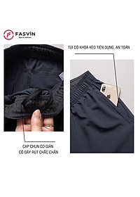 Bộ Quần Áo Thể Thao Nam FASVIN TS24625+Q25475.HN Hàng Nhà Máy Chất Liệu Mềm Mại Phom Dáng Đẹp