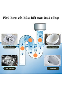 Chai Bột Thông Cống Cực Mạnh Tẩy Vệ Sinh Bồn Cầu, Bồn Rửa Chén Bát, Đường Ống, Bồn Rửa Mặt Cực Kì Hiệu Quả