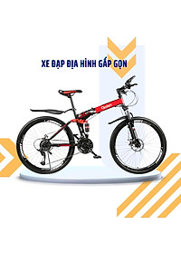 Xe Đạp Thể Thao Địa Hình Gấp Gọn Ngoài Trời  Vành 26 Inch