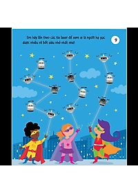 Sách 90++ Trò Chơi Phát Triển Chỉ Số Iq Cho Bé - Các Siêu Anh Hùng