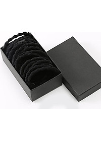 Sét 30 dây buộc tóc xoắn cao cấp xuất Nhật HD11 hộp giấy sang trọng