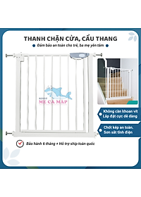Chặn Cửa Chặn Cầu thang an toàn, chắn cửa dày nặng, thanh chặn cửa cao 79cm bảo vệ bé an toàn