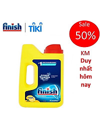 Bột rửa bát Finish 2.5kg dùng cho Máy rửa bát chén chính hãng