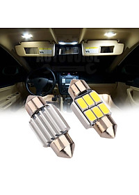 Đèn LED Gắn Trần Nội Thất Xe Ô Tô (2 Cái)