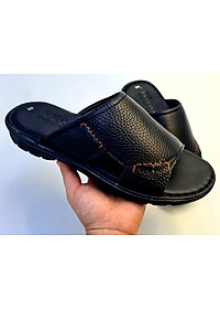 DÉP QUAI NGANG NAM DA BÒ 100%, KIỂU CHỮ E, MAY QUAI CHẮC CHẮN, BAO ĐI NƯỚC