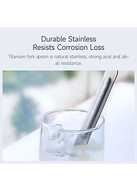 Muỗng Nĩa Xiaomi Youpin Nextool Bằng Thép Không Gỉ Tiện Lợi Cho Dã Ngoại Hàng nhập khẩu