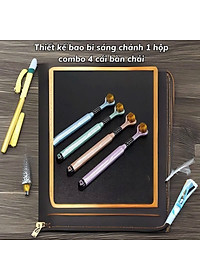 COMBO 4 Bàn Chải Đánh Răng 3 Mặt, Bàn Chải Đánh Răng Đa Chiều Làm Sạch Đồng Thời Cả 3 Bề Mặt Của Răng, Lông Mềm Mượt