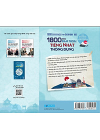 Sách 1800 Câu Đàm Thoại Tiếng Nhật Thông Dụng